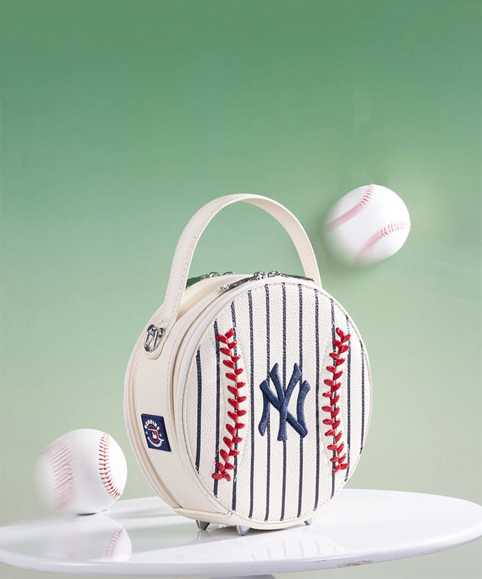 MLB New York Yankees Mini Canteen Crossbody Bag for Women & Men - Fashionable Baseball Fan Accessory for Games, Travel & Daily Use
