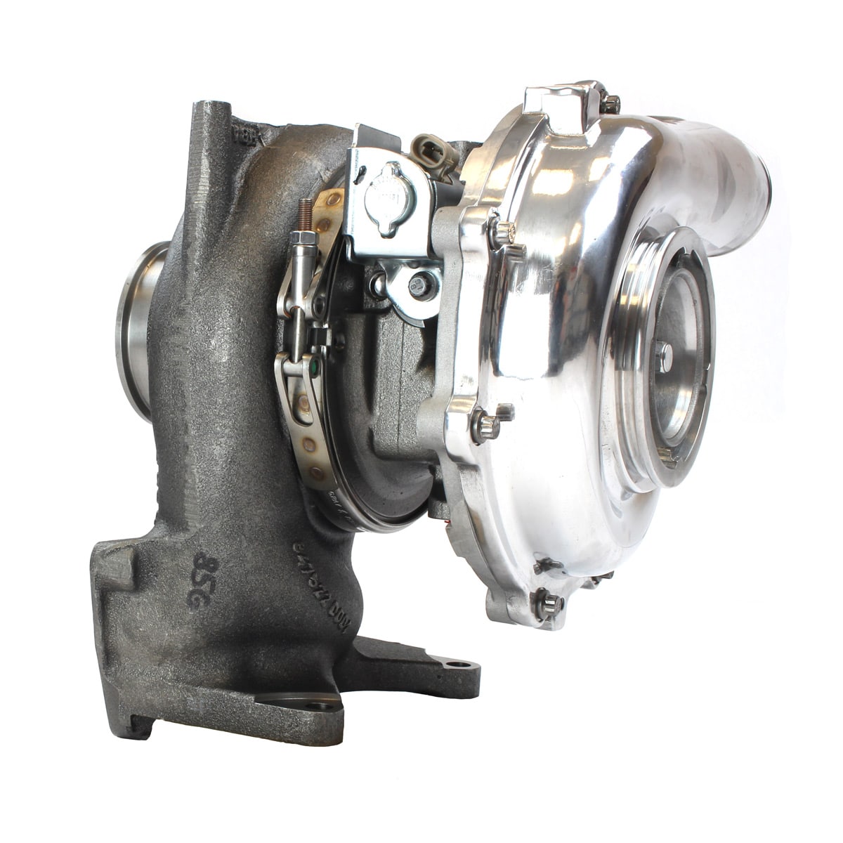 2004-2010 6.6L Duramax XR1 Series Turbocharger 64mm - High Performance Diesel Turbo Upgrade for Chevy Silverado & GMC Sierra HD Trucks (Towing & Off-Road Use)