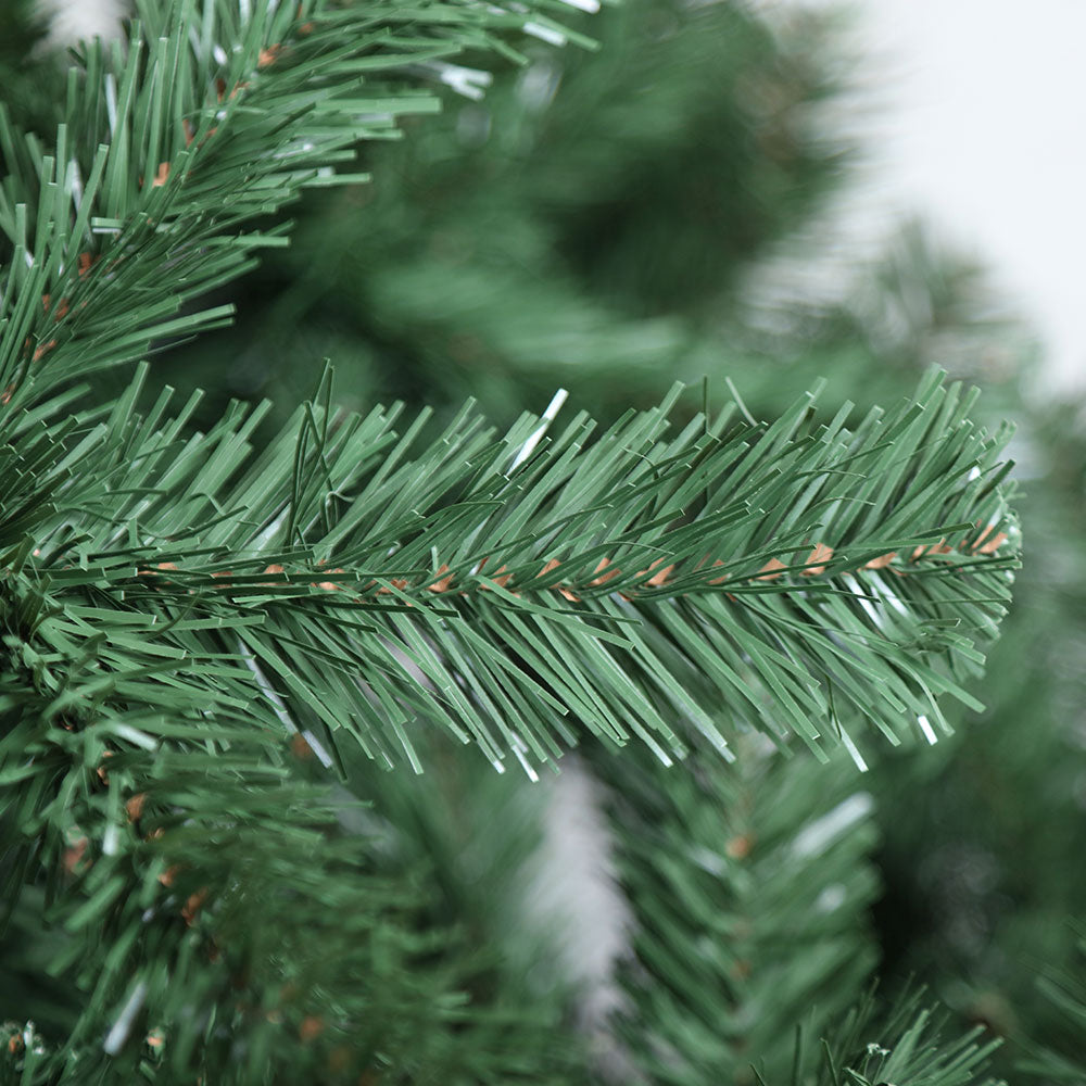 2.1M Premium Green Artificial Christmas Tree with 1000 Tips - Perfect for Home, Office, and Holiday Decorations