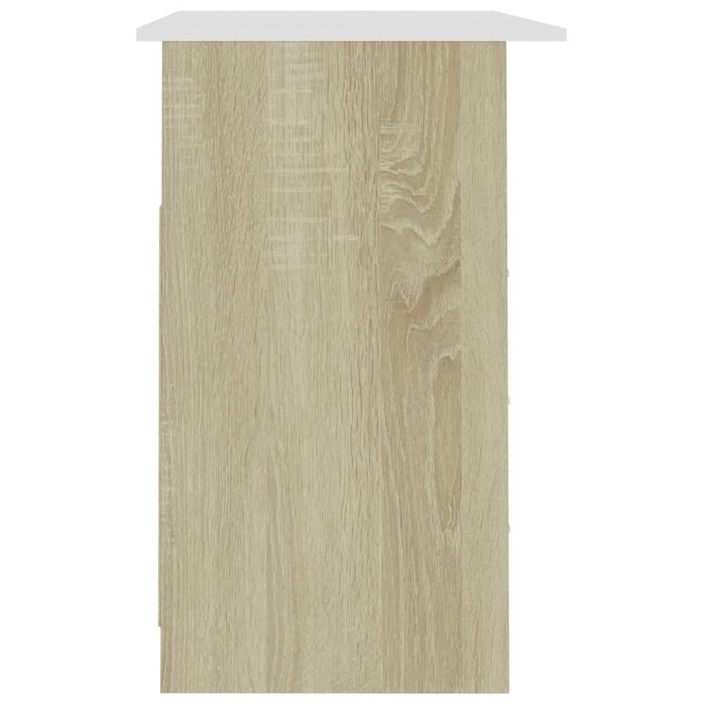 White and Sonoma Oak 43.3