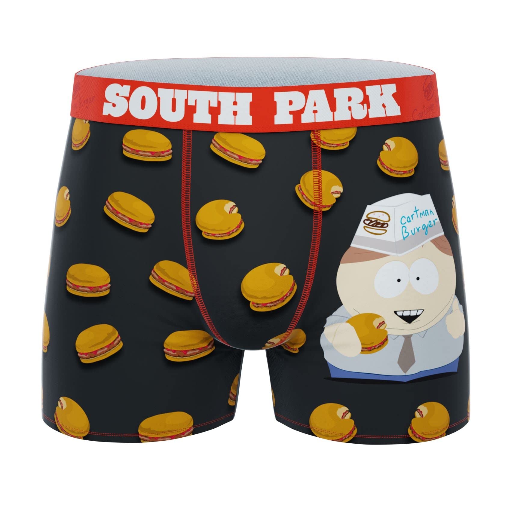 CrazyBoxer Men's South Park Cartoon Boxer Briefs - Soft Cotton Underwear for Daily Wear, Lounge & Sleep