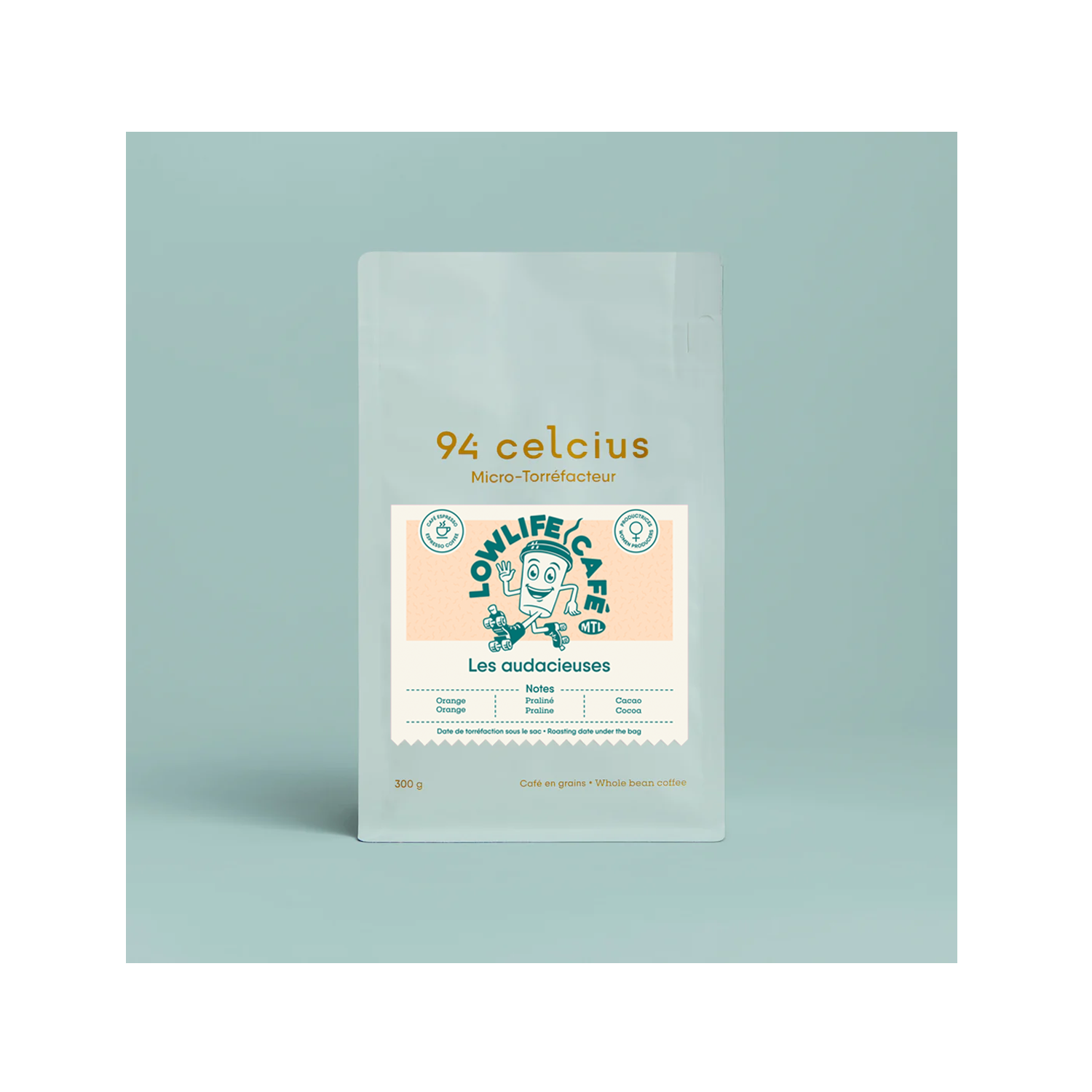 Blend Les Audacieuses Espresso Coffee - Premium Roast for Bold Flavor - Perfect for Home Brewing & Office Use