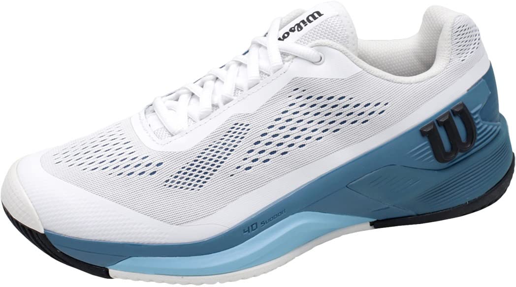 Wilson Rush Pro 4.0 Tennis Shoes - Men's & Women's Performance Court Sneakers for Hard Court & Clay | Lightweight Cushioned Support for Competitive Play & Training