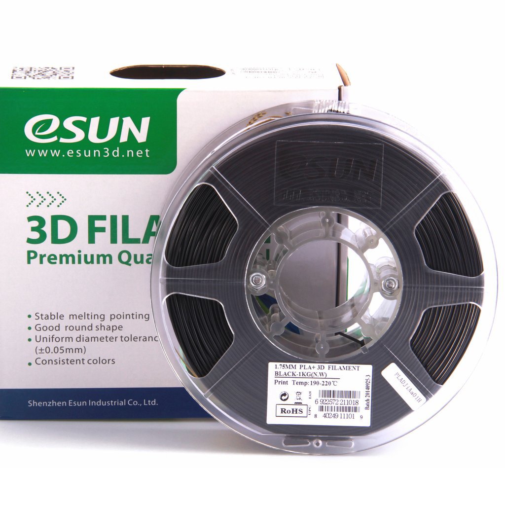 ESun PLA+ 3D Printer Filament 2.85mm 1kg Spool - High Strength, Low Warping for Smooth Printing - Perfect for Cosplay Props, DIY Models & Home Decor Projects