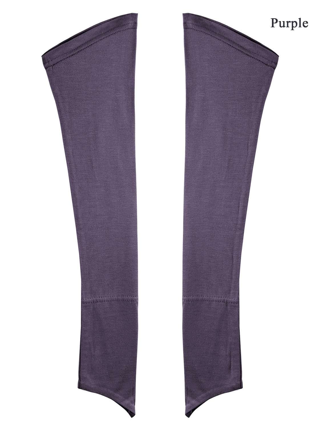 100% Viscose Jersey Sleeves - Soft & Breathable Shirt Sleeves for Men & Women - Perfect for Casual Wear, Layering & Sports Activities