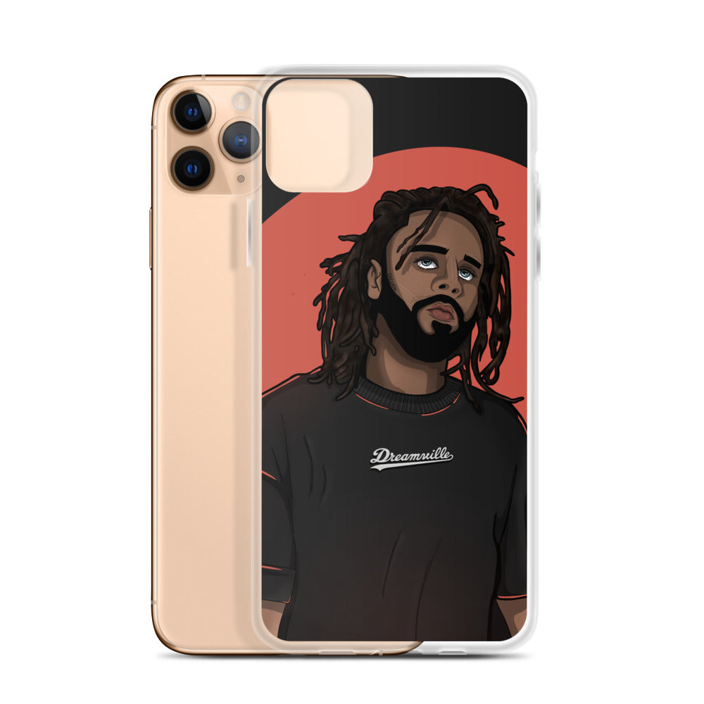 J. Cole x GLUCK iPhone Case - Premium Protective Cover for iPhone 13/14/15 Pro Max - Slim & Durable Design - Perfect for Music Fans & Daily Use