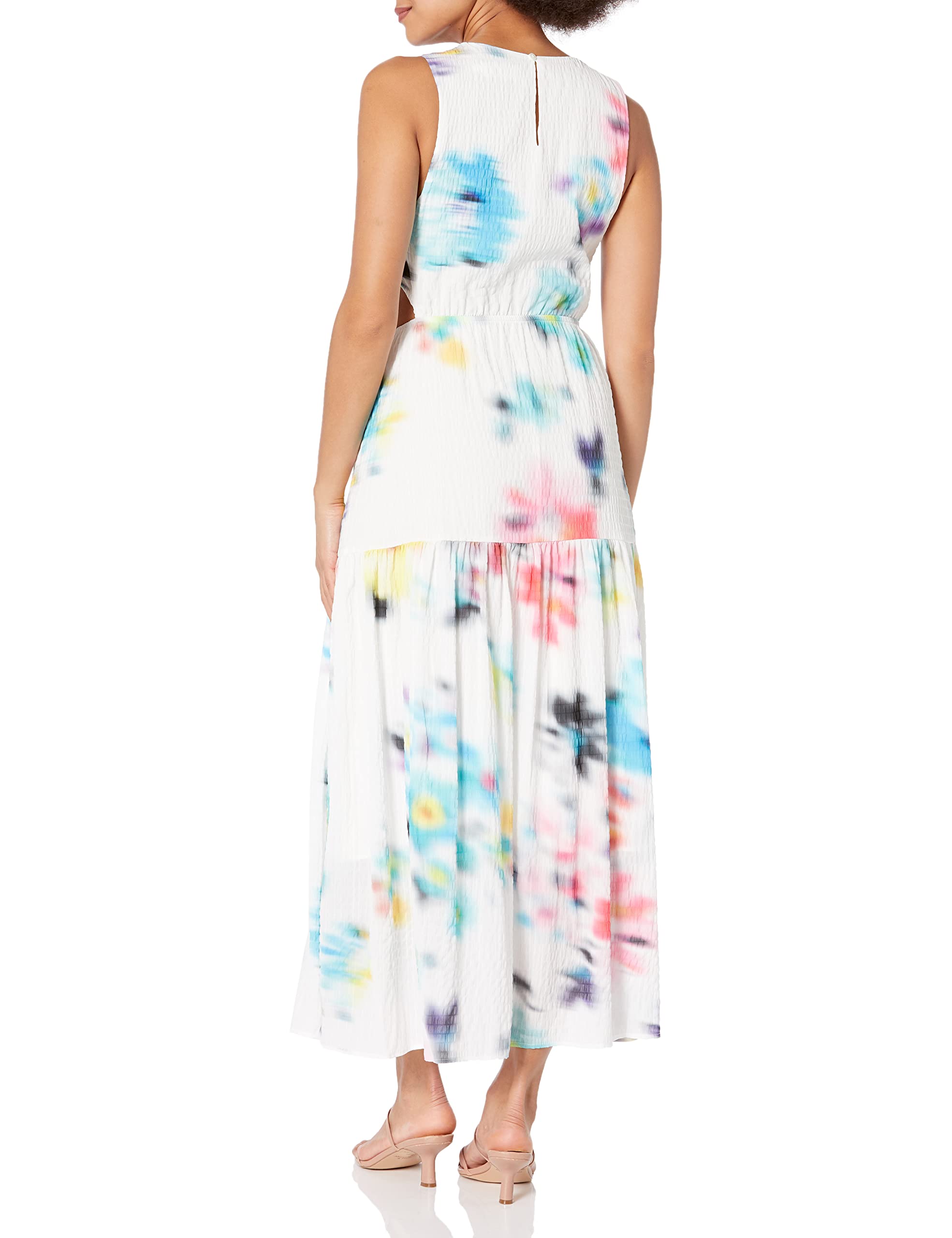 Desigual Women's Sleeveless Woven Dress - Lightweight Summer Maxi Dress for Beach, Vacation & Casual Outings