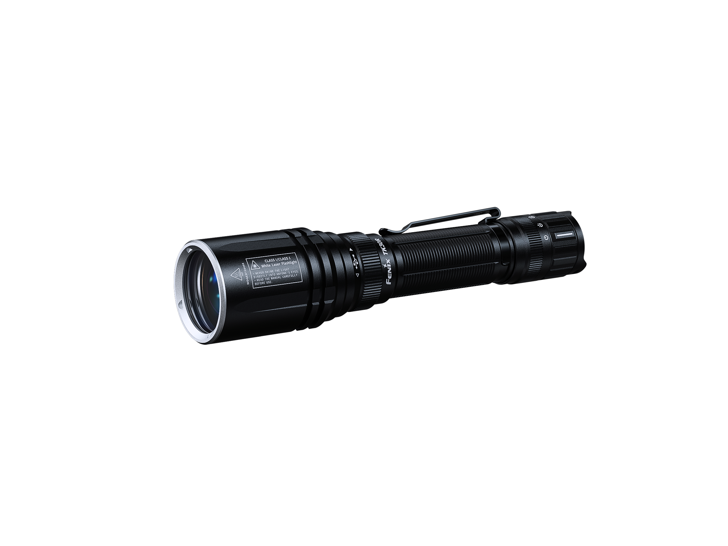 Fenix TK30R Tactical Flashlight with White Laser - 2000 Lumens, USB Rechargeable, IP68 Waterproof - Perfect for Hunting, Camping & Emergency Situations