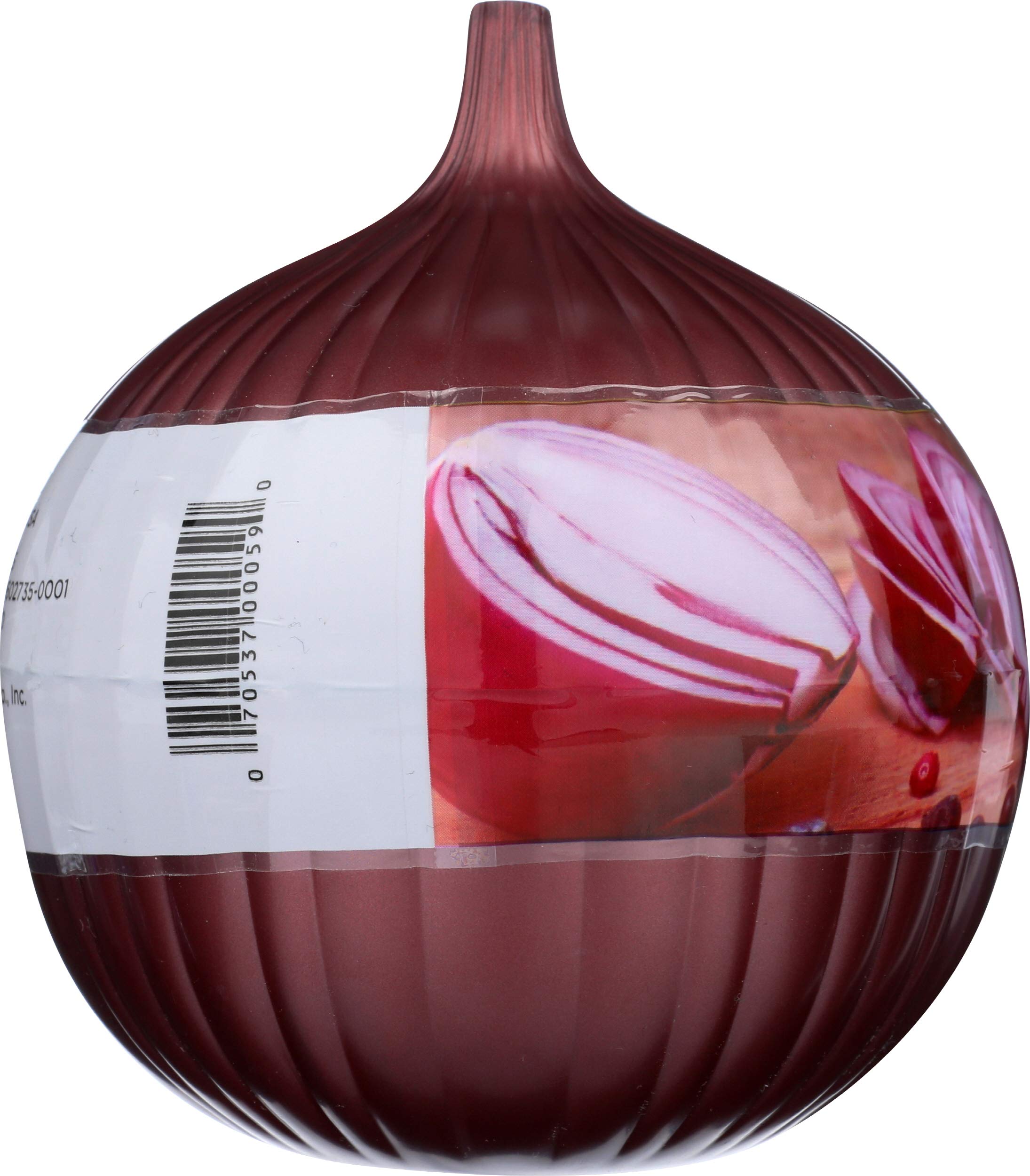 Hutzler Red Onion Saver Storage Container - Keep Cut Onions Fresh Longer | Airtight Onion Keeper for Kitchen, Refrigerator & Meal Prep