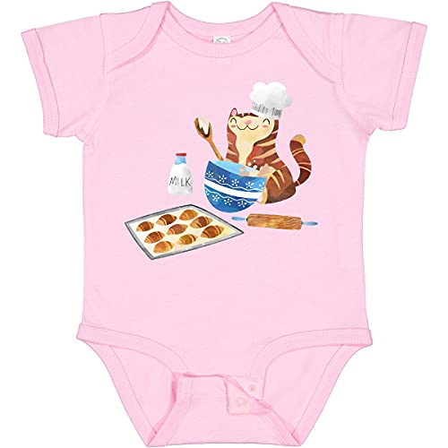 Inktastic Baker Kitty Baby Bodysuit - Cute Baking Outfit for Infants