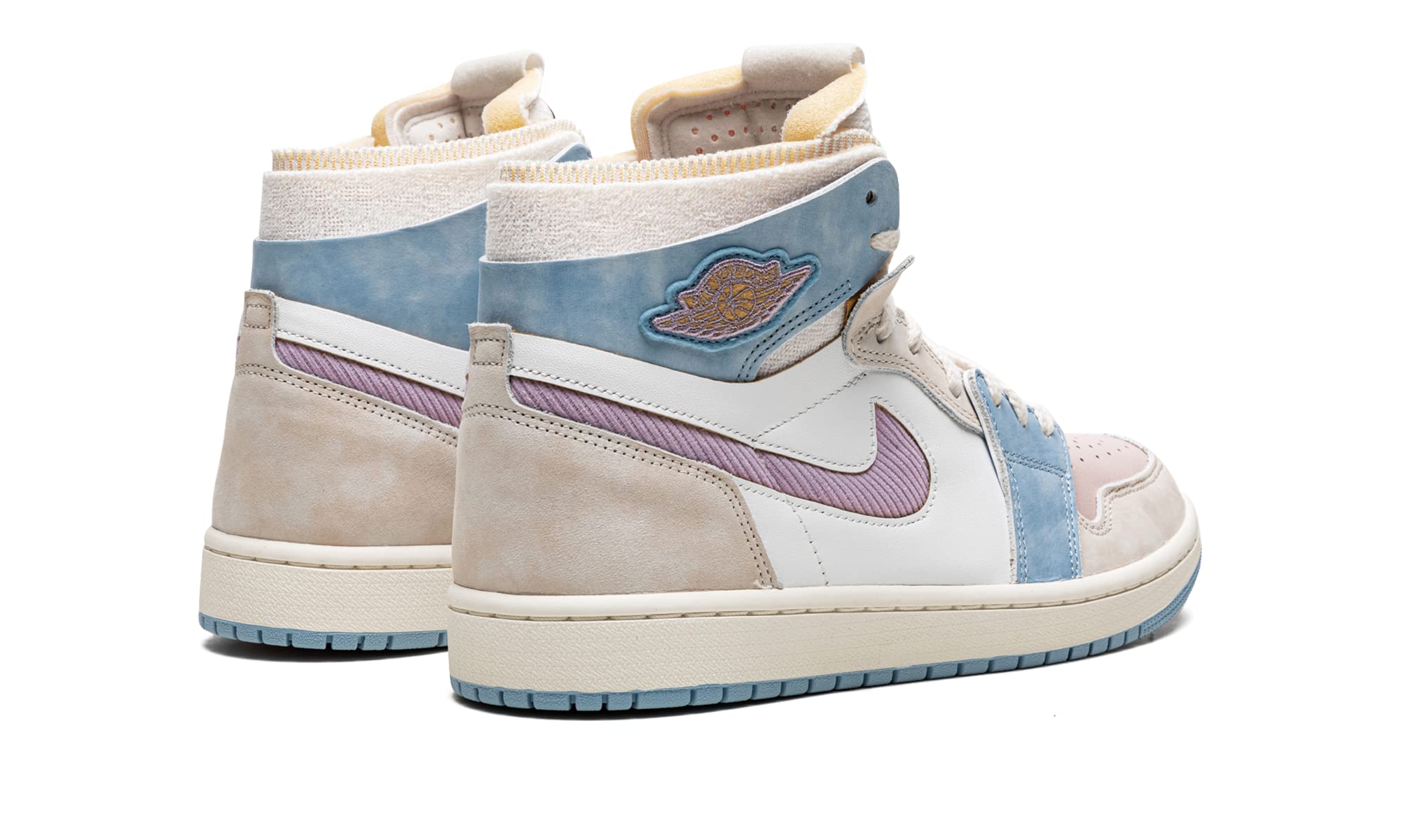 Nike Air Jordan 1 Zoom Air CMFT Women's Sneakers DQ5092-651 - Pink Oxford Size 7W - Comfortable Running Shoes for Women, Gym Workout & Casual Wear