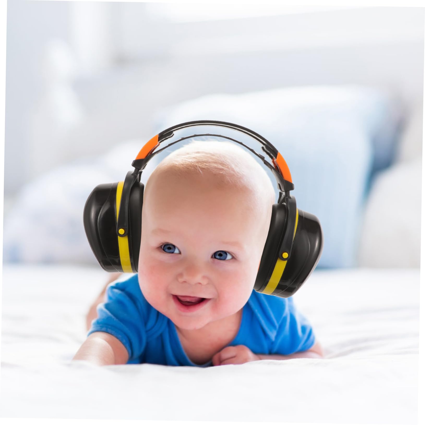 UPKOCH Baby Hearing Protection Earmuffs - Noise Cancelling Headphones for Newborns & Infants - Soft Comfortable Ear Muffs for Sleeping, Travel & Loud Events