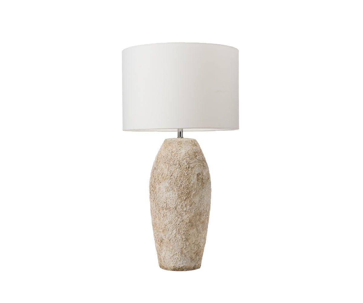 Stone Shores Table Lamp - Tall Modern LED Desk Light for Living Room, Bedroom, Office - Perfect for Reading, Working & Decor