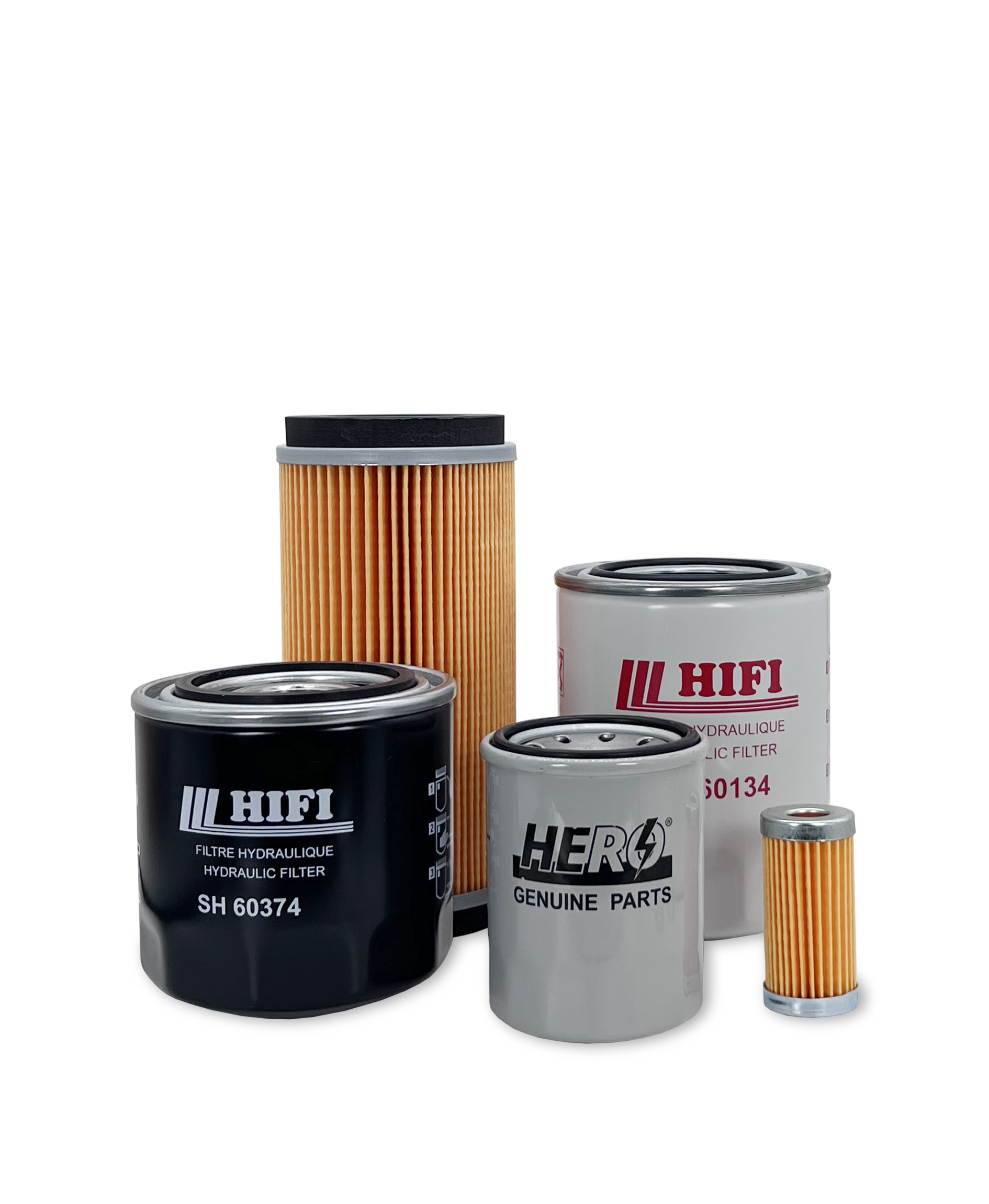 HERO® Maintenance Filter Kit for Mahindra 1816 Tractor - Air Oil Fuel Filters Replacement - Compatible with Mahindra 1816 HST & Shuttle Models - Perfect for Farm Equipment Maintenance & Tractor Servicing
