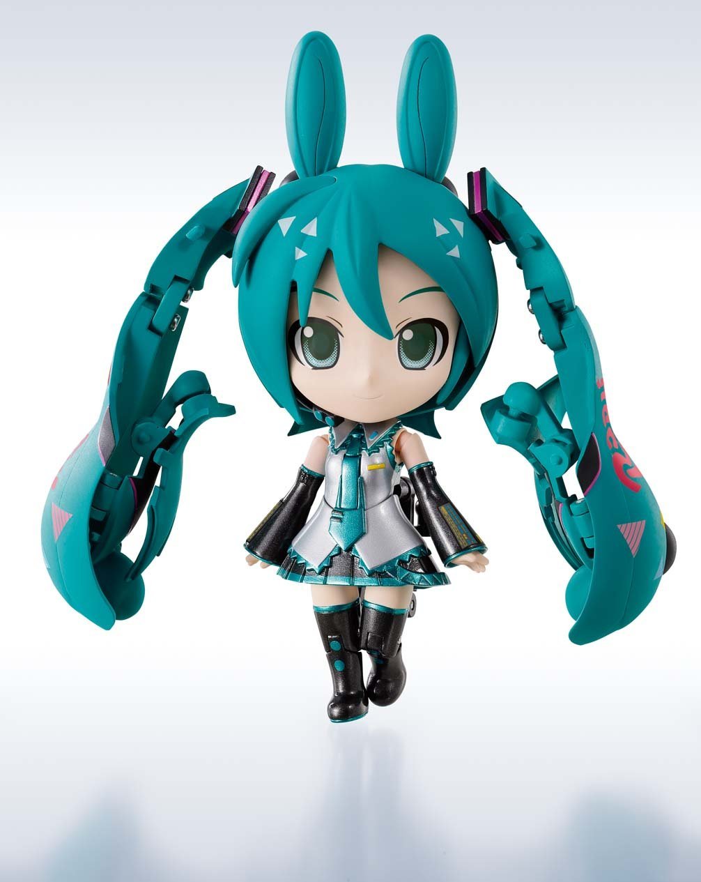 Chogokin Miracle Henkei Hatsune Miku & Rody Action Figure - Collectible Anime Figure for Display & Cosplay - Perfect for Anime Fans, Gift Giving & Home Decor