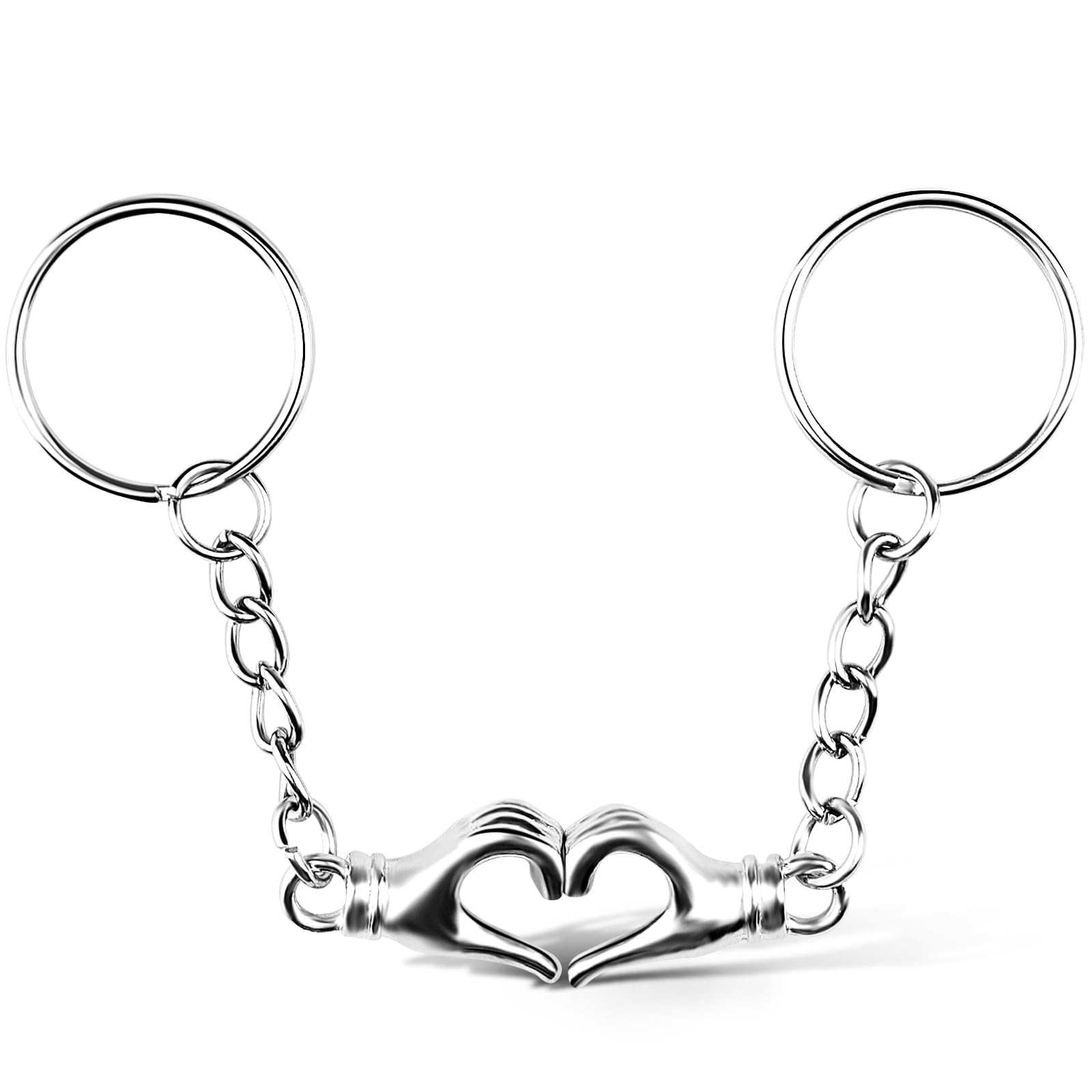 **Funny Couple Keychains for Boyfriend & Girlfriend - Cute Matching Best Friend Gifts for Valentine's Day, Anniversary & Couples - Perfect for Everyday Carry, Gifts & Keepsakes**