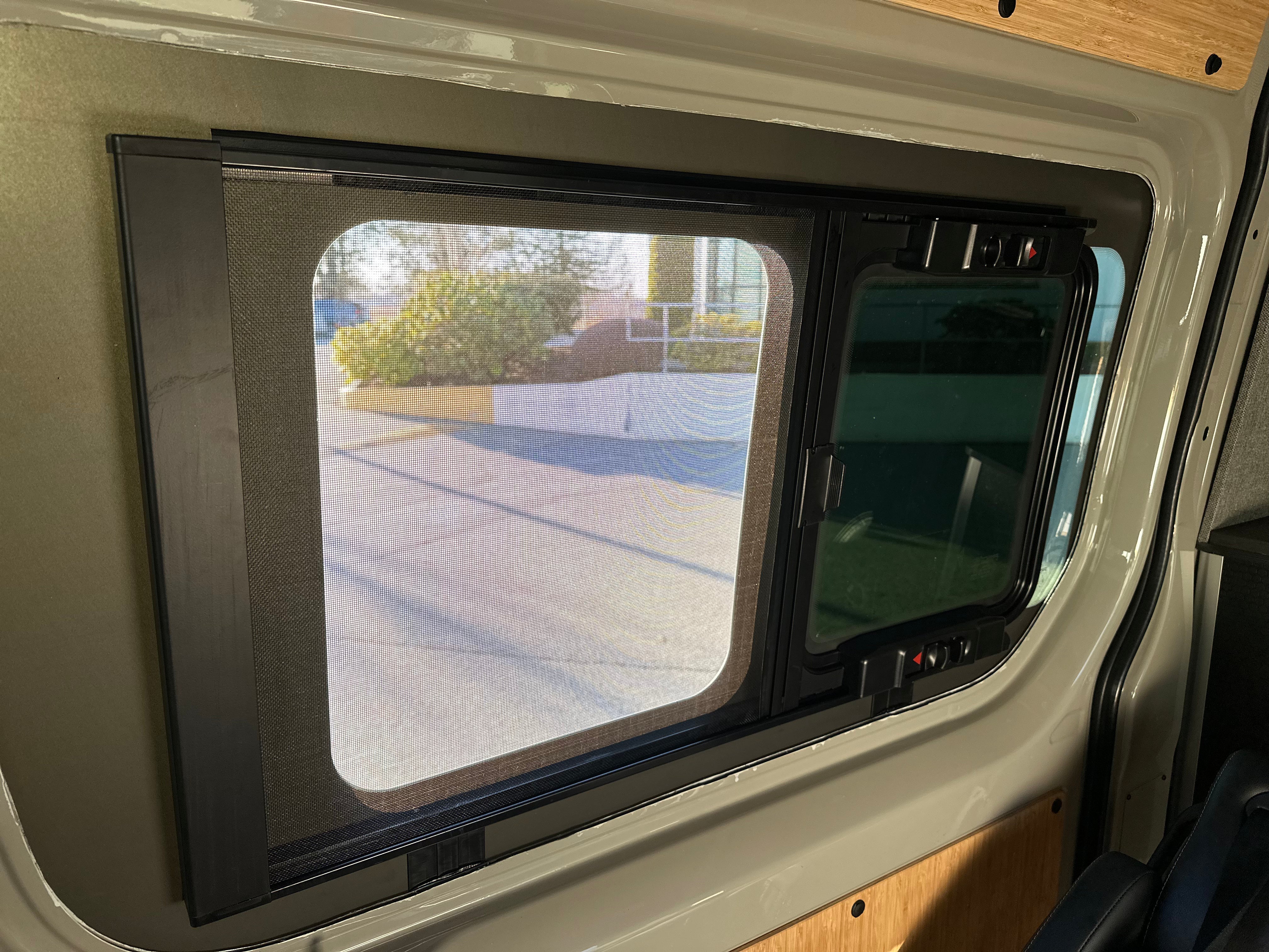 Mercedes Sprinter OEM Style Half Slider Window - Genuine Replacement Part for Cargo Vans - Perfect for Delivery, Camping & Work Vehicles