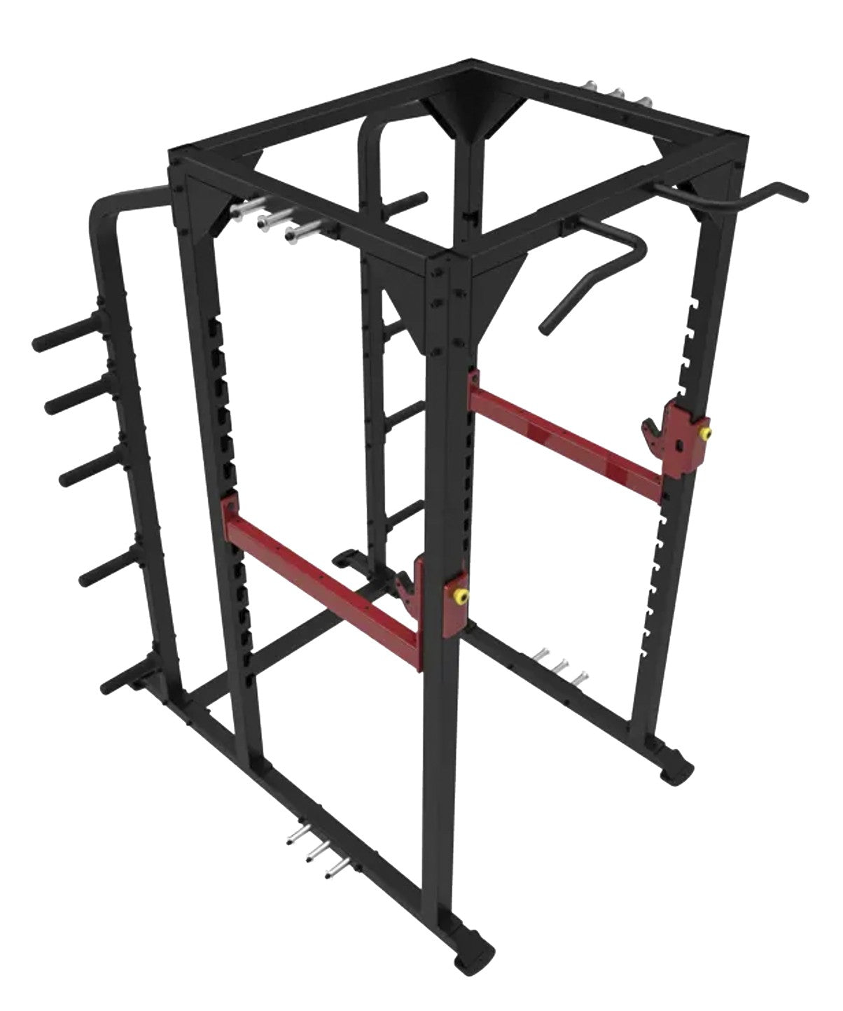Full Power Rack for Home Gym - Heavy Duty Squat Rack with Pull-Up Bar & Weight Storage | Perfect for Strength Training, CrossFit & Powerlifting Workouts