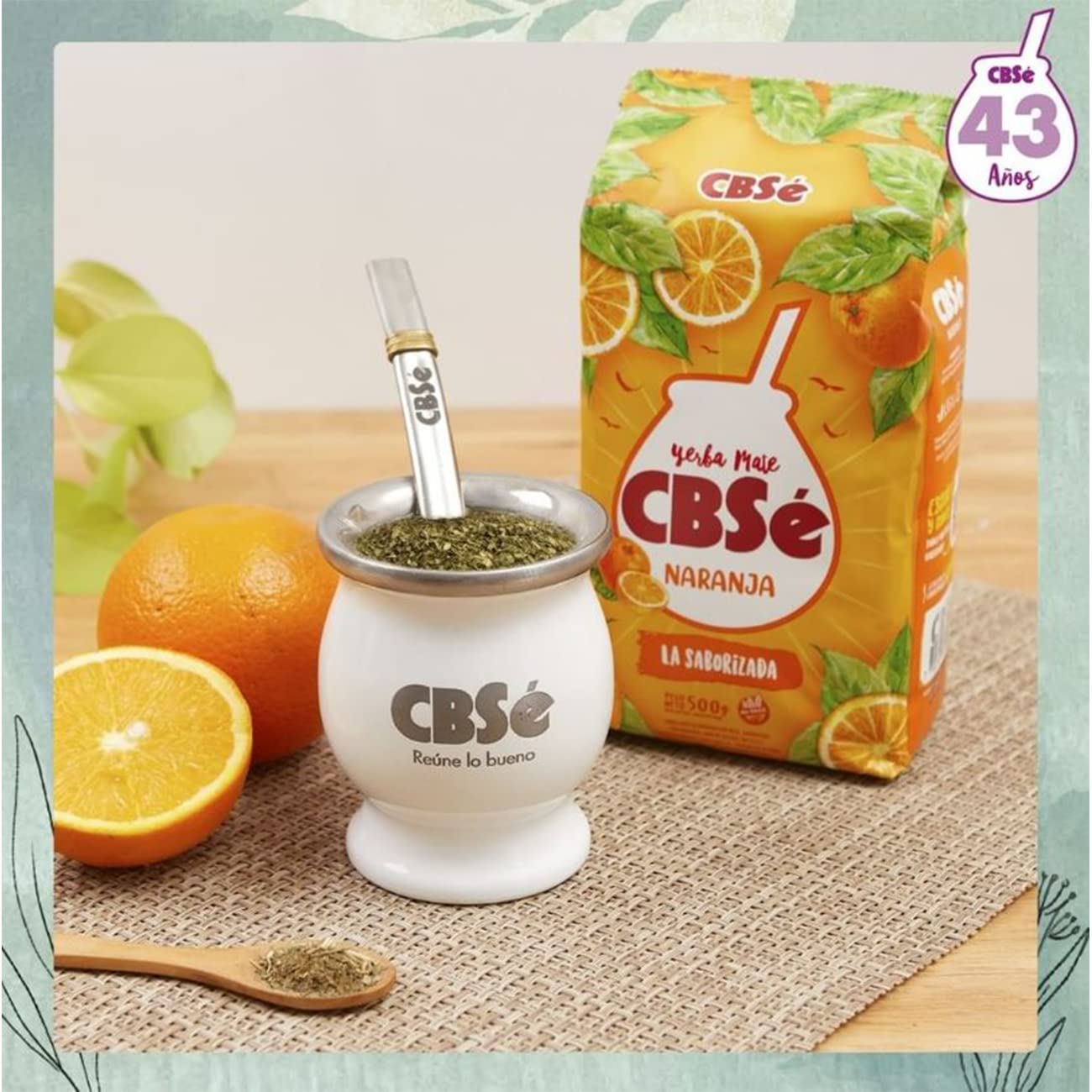 Organic CBSe Yerba Mate 1.1 lb (4 Pack) - Fresh, Natural Energy Drink for Hot or Cold Brew | Perfect for Morning Boost, Workout Fuel & Social Gatherings