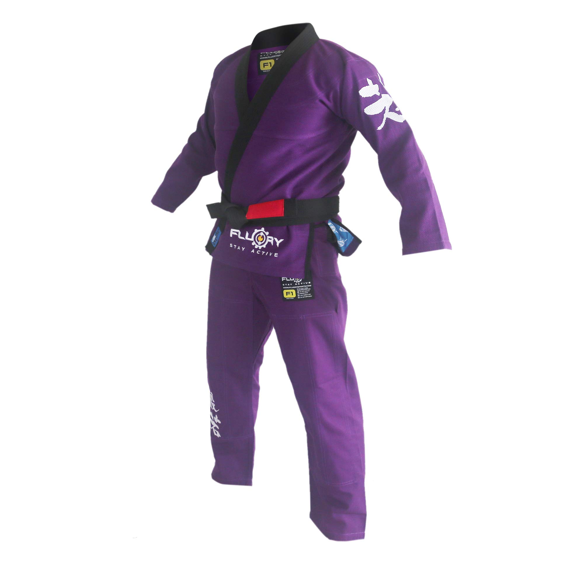 FLUORY Women's Brazilian Jiu Jitsu Gi - Premium BJJ Kimono Uniform for Female Athletes | Perfect for Training, Competition & MMA Practice