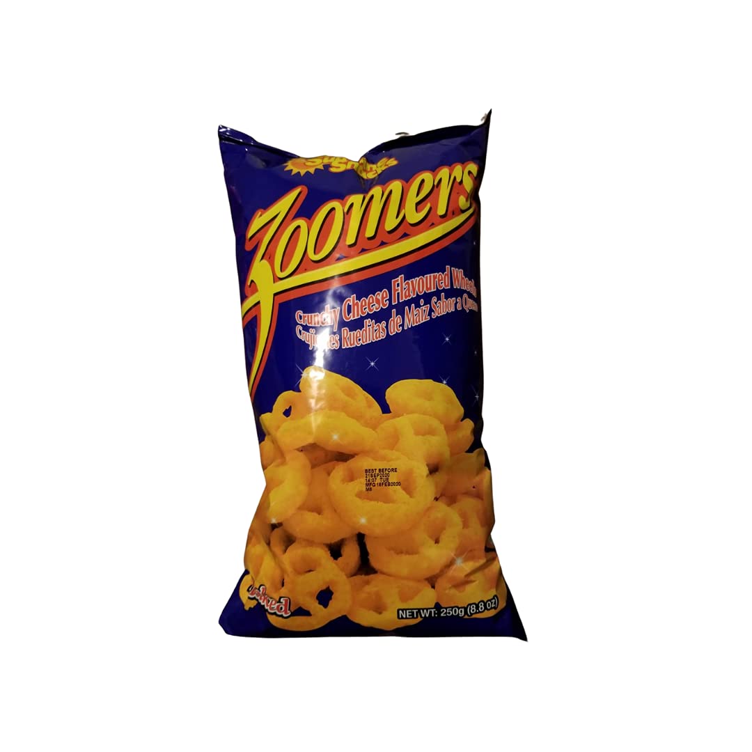 Sunshine Snacks Zoomers Sharing Size 8.8 oz (2 Packs) - Crunchy Snack Mix for Parties, Movie Nights & Road Trips - Bulk Snacks for Sharing with Friends & Family