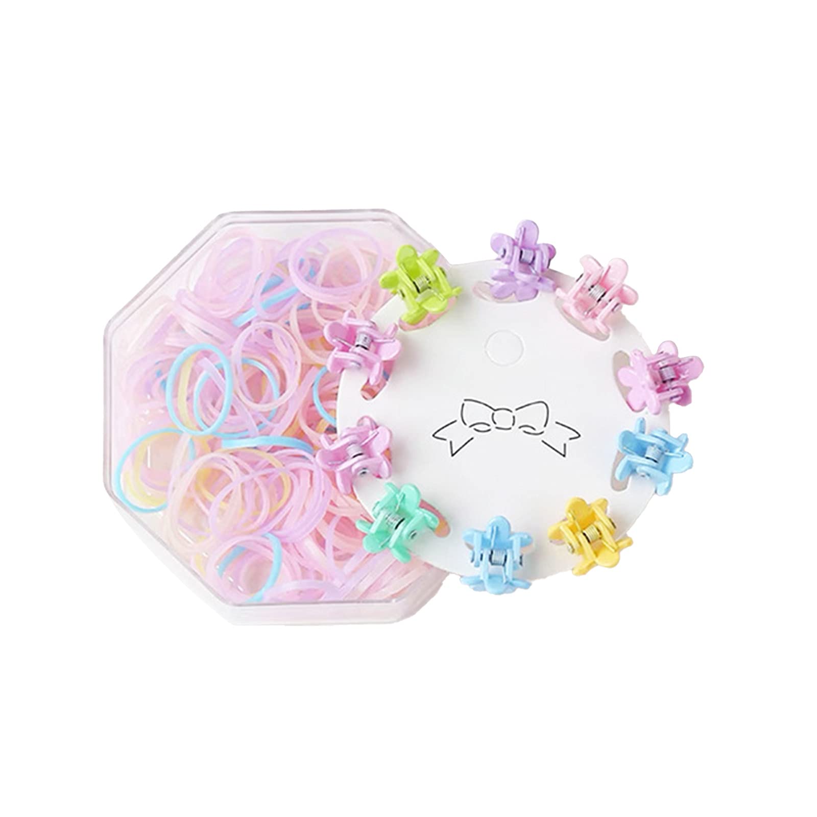 Dainty Hairpin Set for Girls - 100pc Hair Accessories Combo with 10pc Candy Jewelry - Perfect for Parties, Weddings & Everyday Wear