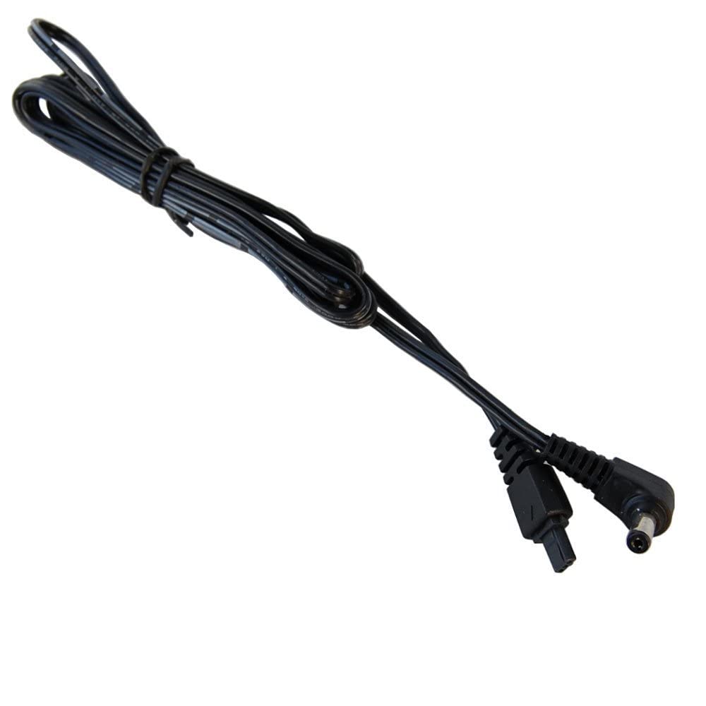 HQRP Replacement DC Power Cable Cord for Panasonic K2GJYDC00004, Compatible with HDC-HS700, HDC-HS700GK, HDC-HS700K, HDC-HS700P/PC Camcorders - Perfect for Travel, Vlogging & Home Video Recording
