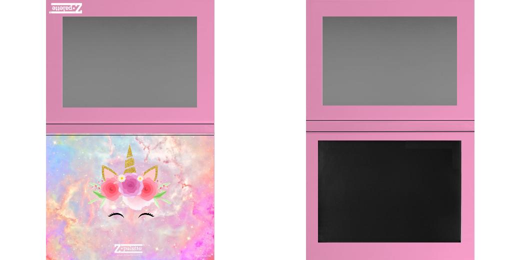 Custom Extra Large Z Palette - Magnetic Makeup Palette for Eyeshadows & Blush - Perfect for Professional Makeup Artists & Travel