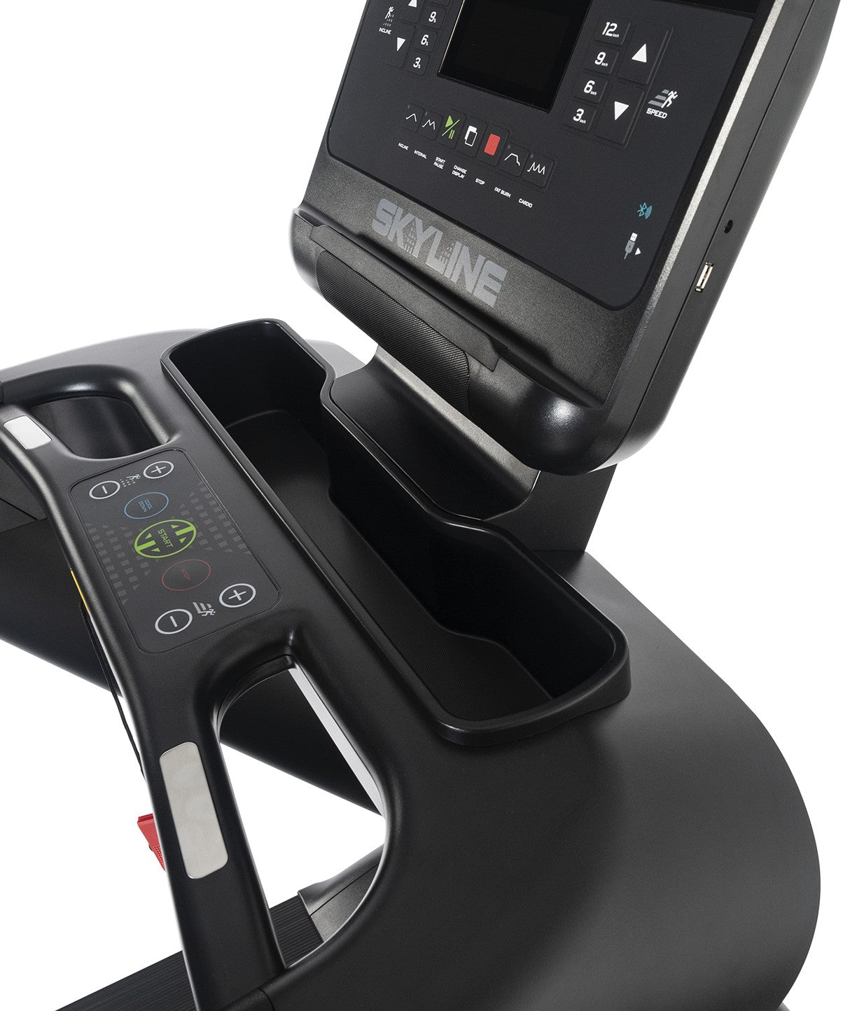 Skyline X7A Folding Treadmill - Electric Running Machine for Home Gym, Cardio Workout & Fitness Training - Perfect for Small Spaces & Apartment Exercise