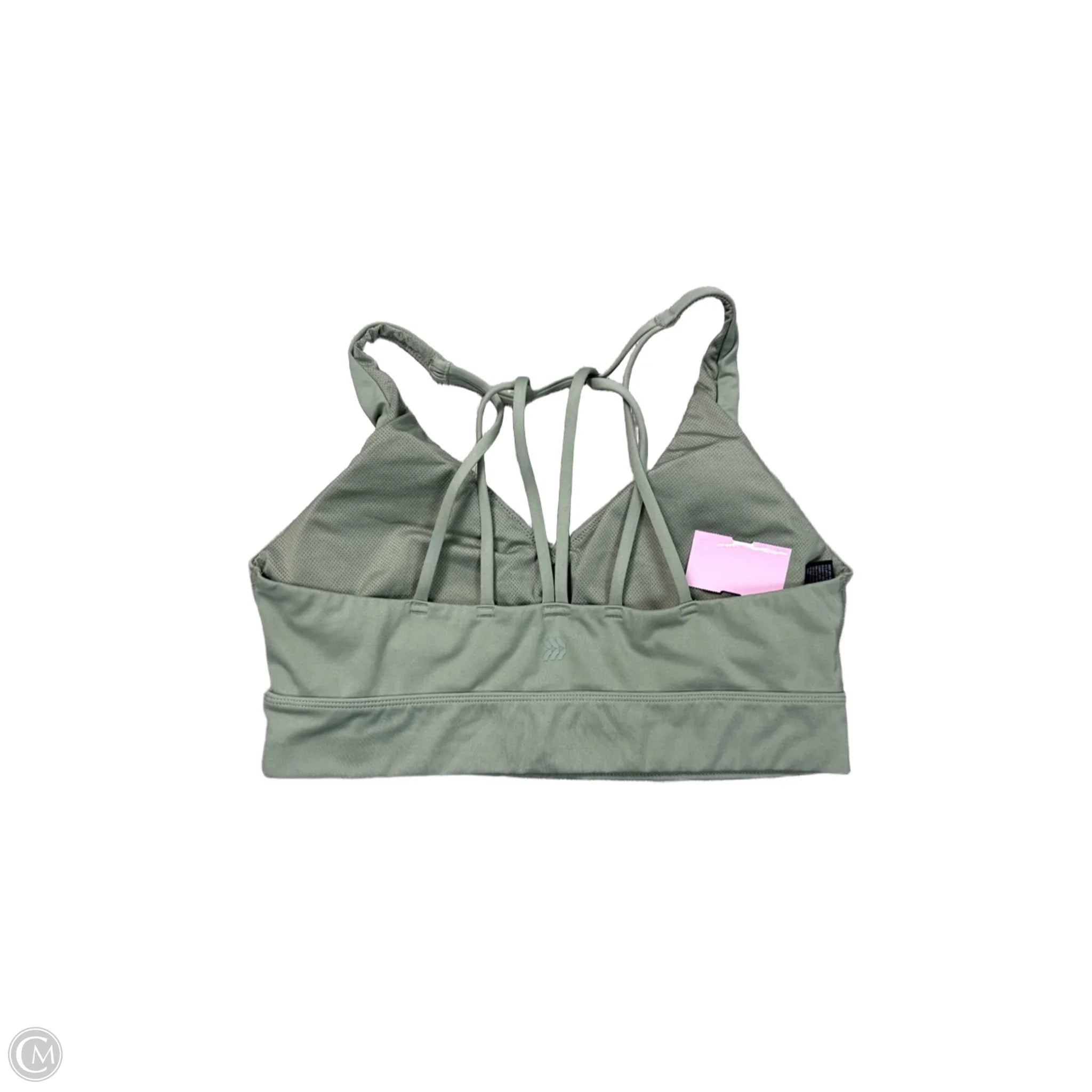All In Motion Green Athletic Bra - Medium Size | High Support Workout Sports Bra for Running, Yoga & Gym