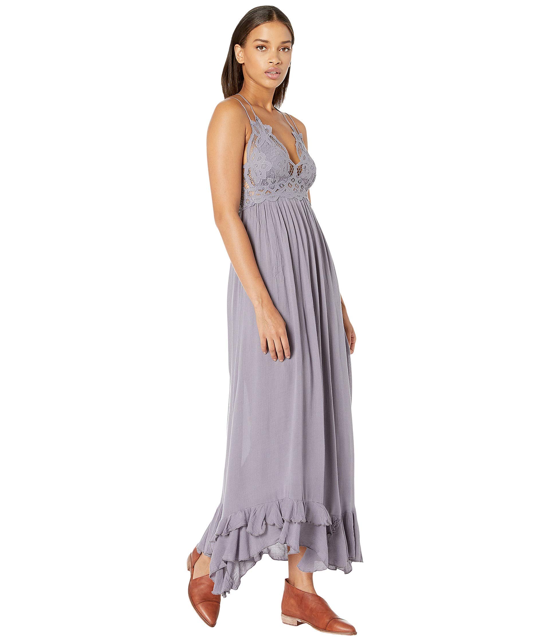 Free People Adella Maxi Slip Dress - Flowy Boho Long Dress for Women, Perfect for Beach, Vacation & Summer Outfits