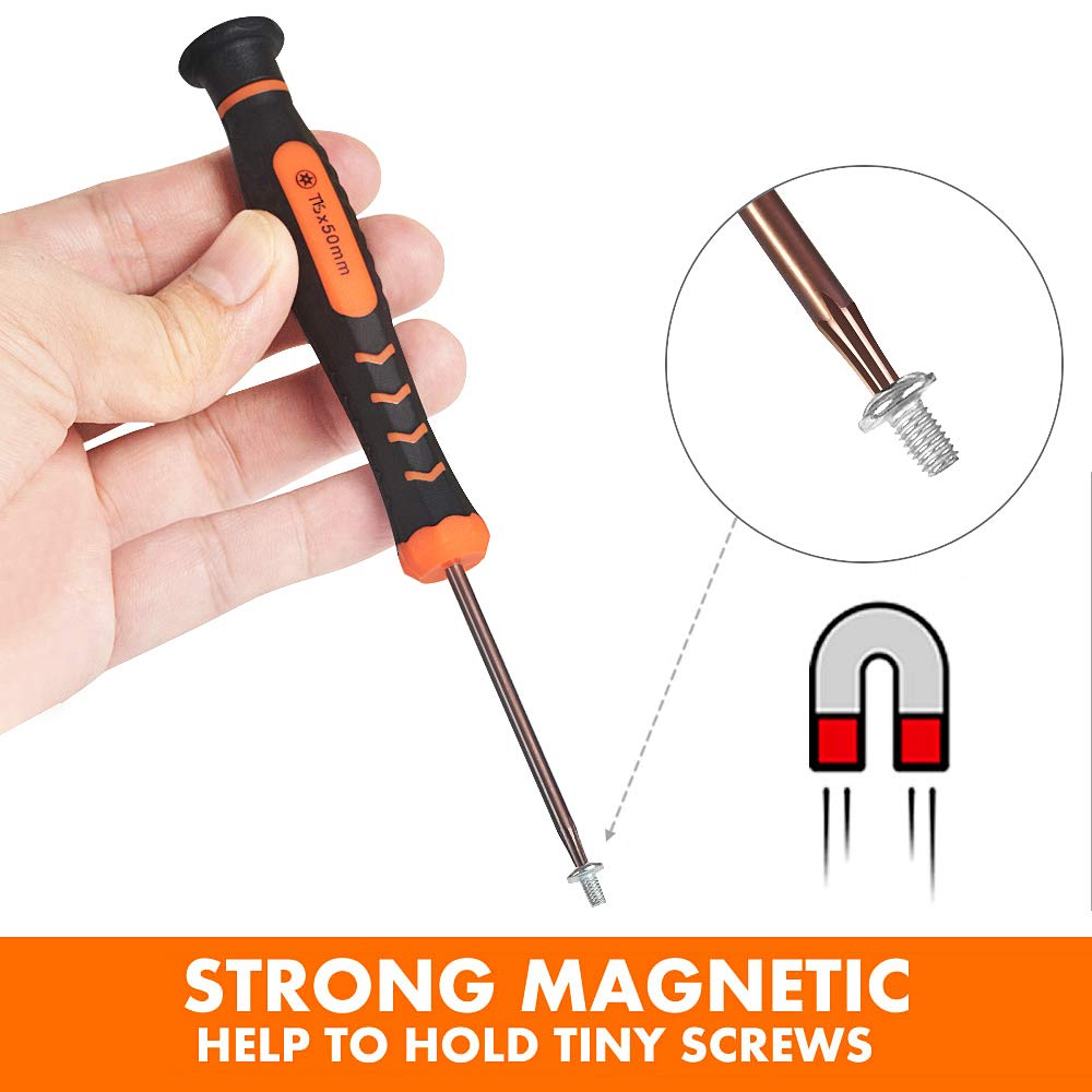 T15 Torx Security Screwdriver Set - TR15 Tamper Proof Screwdriver for Dishwasher, Electronics, Laptop & Appliance Repairs - Perfect for Home DIY and Professional Technicians
