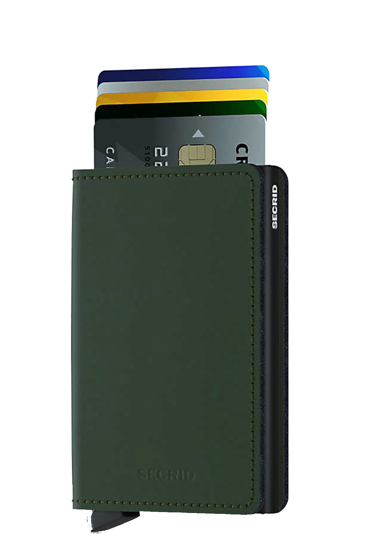 SECRID Slimwallet Matte - RFID Blocking Minimalist Wallet for Men & Women | Ultra-Thin & Durable | Perfect for Travel, Business & Everyday Use