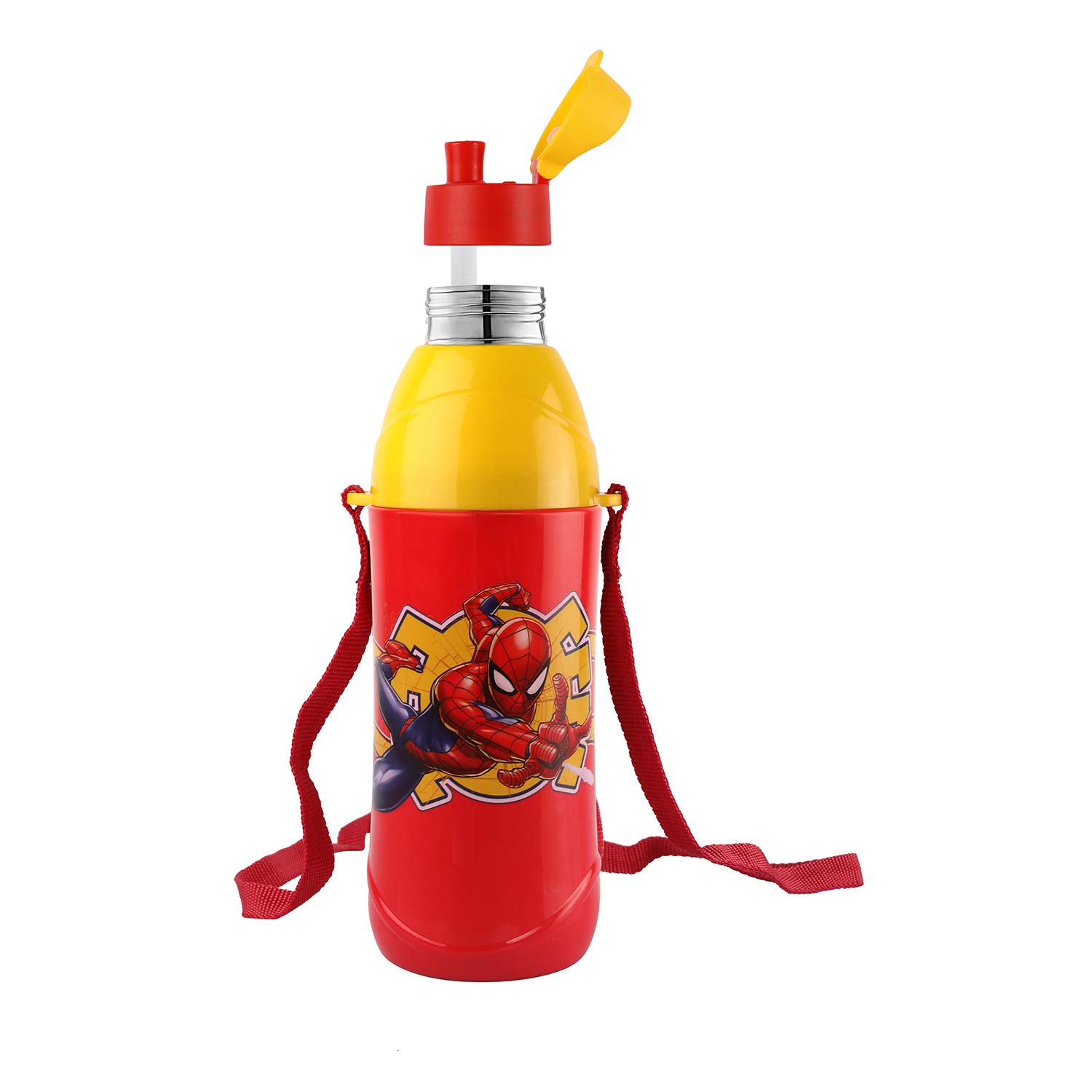 Cello Puro Steel-X Kids Zee 900 Insulated Water Bottle - 700ml Red for School & Outdoor