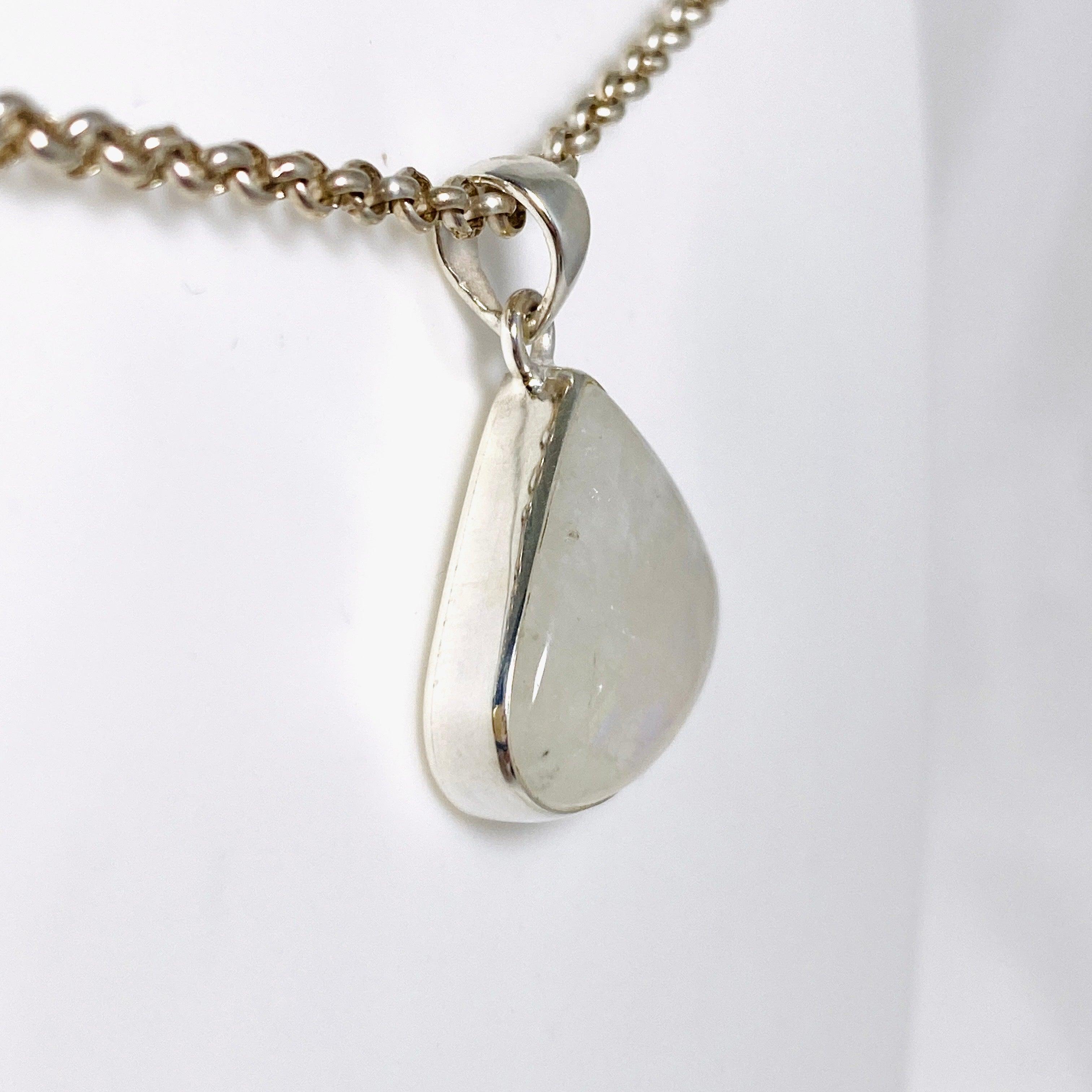 Moonstone Teardrop Pendant Necklace KPGJ4025 - Elegant Jewelry for Women, Perfect for Wedding, Party & Everyday Wear