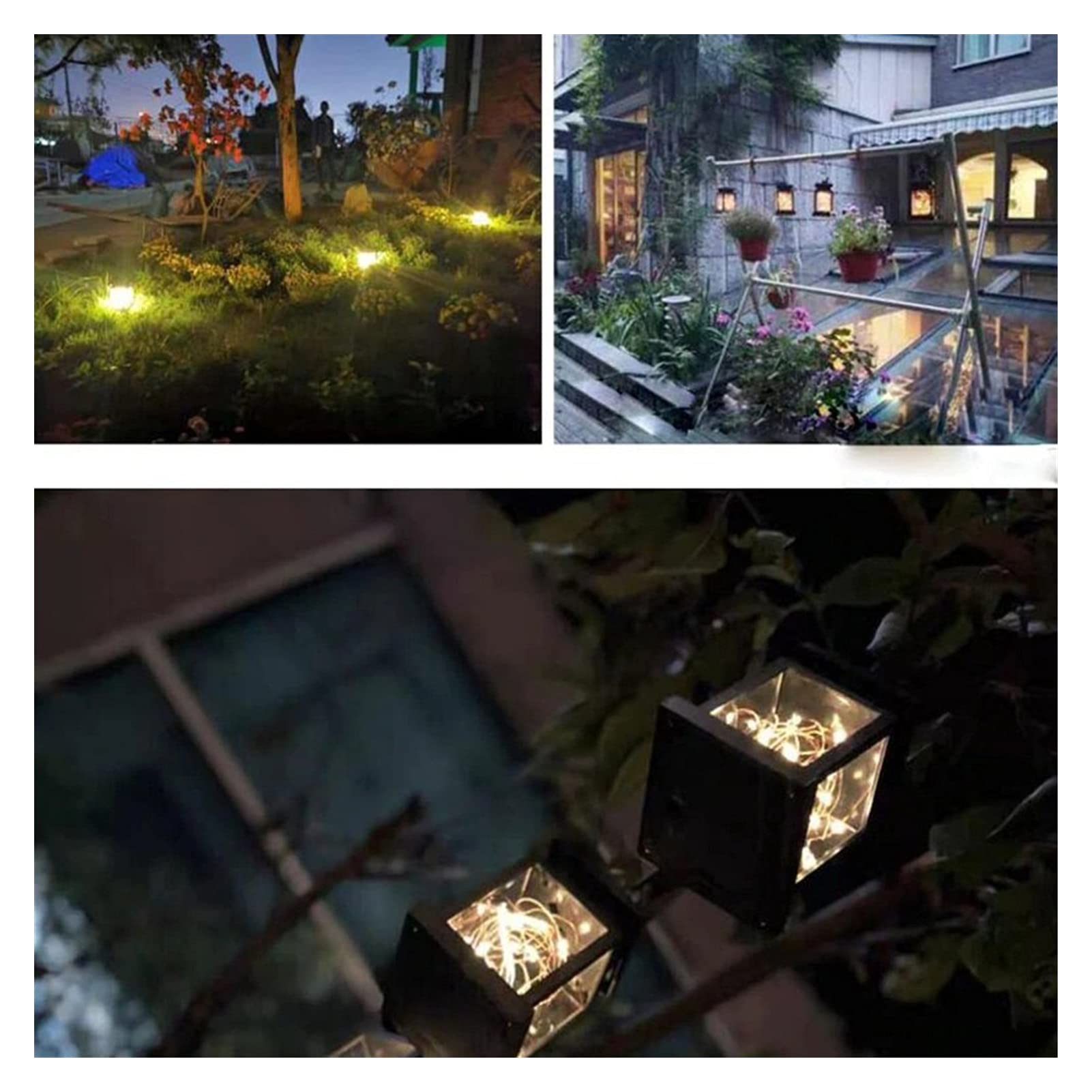 Solar Powered LED Outdoor String Lights - 30 Warm White Waterproof Fairy Lights for Garden, Patio, Balcony, Yard, Courtyard, Villa & Terrace Decoration | Perfect for Parties, Weddings & Evening Ambience