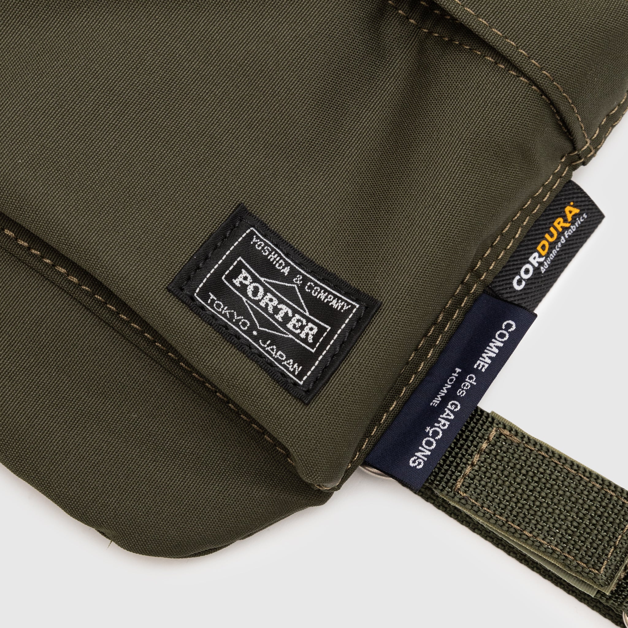 Durable CORDURA Shoulder Bag by PORTER - Waterproof & Lightweight for Travel, Hiking & Everyday Use