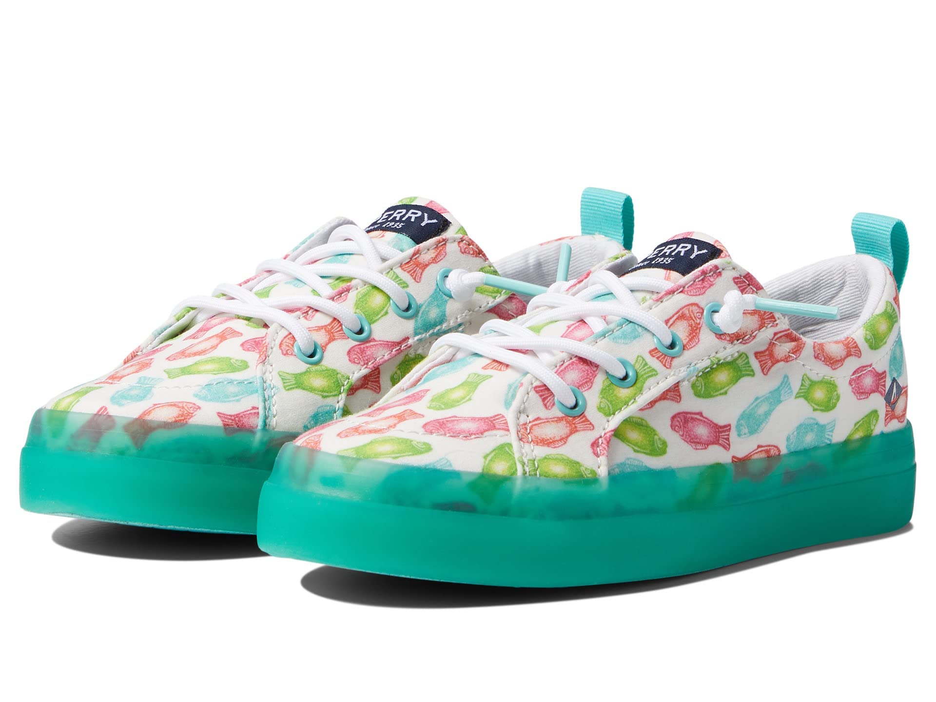 Sperry Kids' Crest Vibe Sneakers - Water-Resistant Boat Shoes for Boys & Girls | Perfect for School, Play & Outdoor Adventures