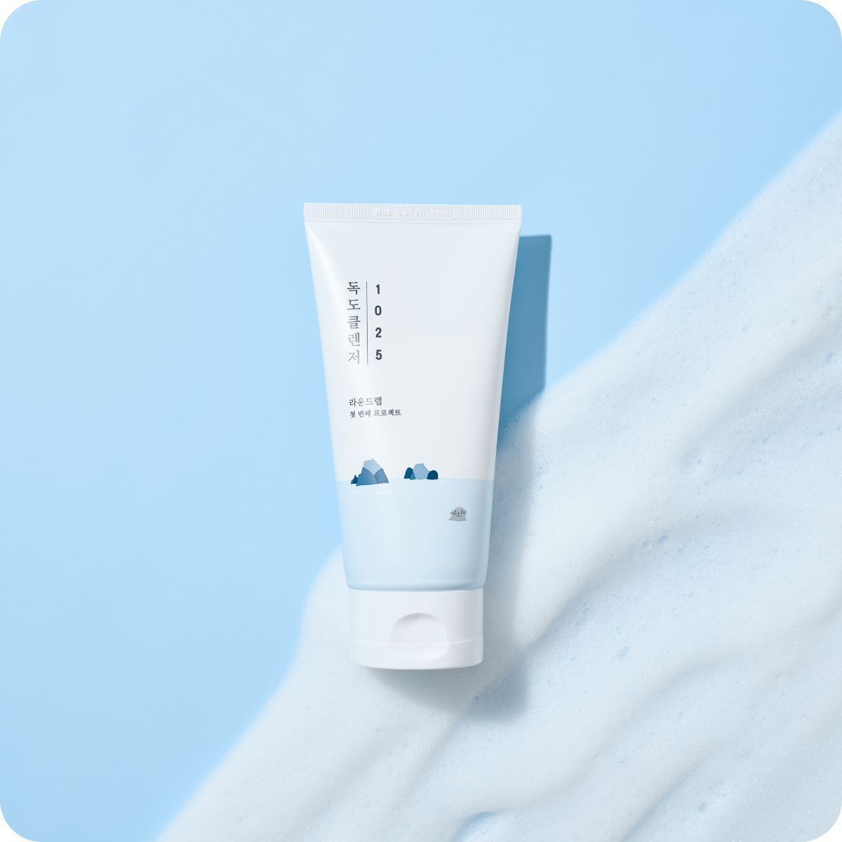 ROUND LAB 1025 Dokdo Cleanser 150ml - Gentle Korean Face Wash for Sensitive Skin | Daily Deep Cleansing & Hydration | Perfect for Morning & Night Skincare Routine