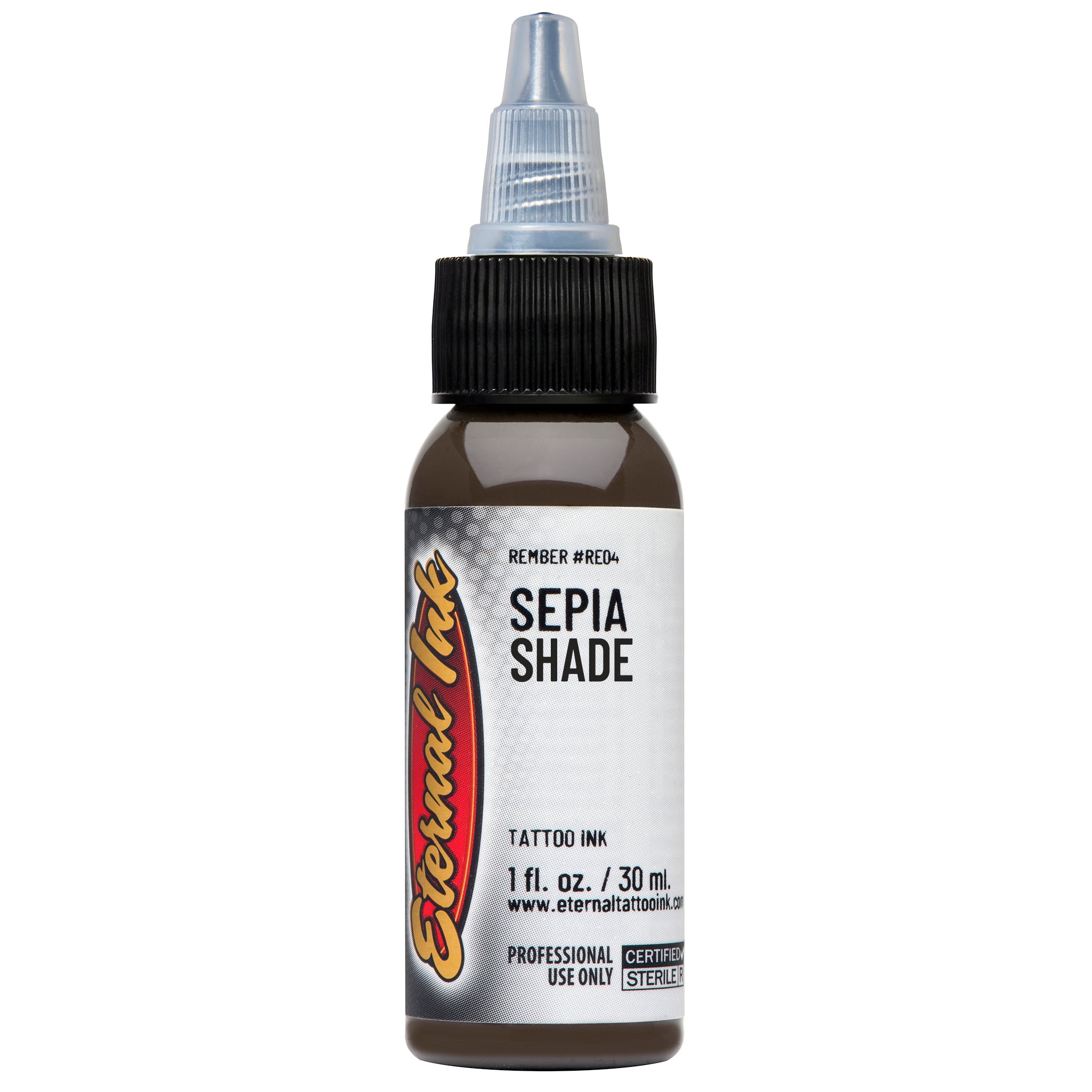 Eternal Remember Sepia Shade Ink 1oz - Archival Quality for Calligraphy, Scrapbooking & Vintage Art Projects