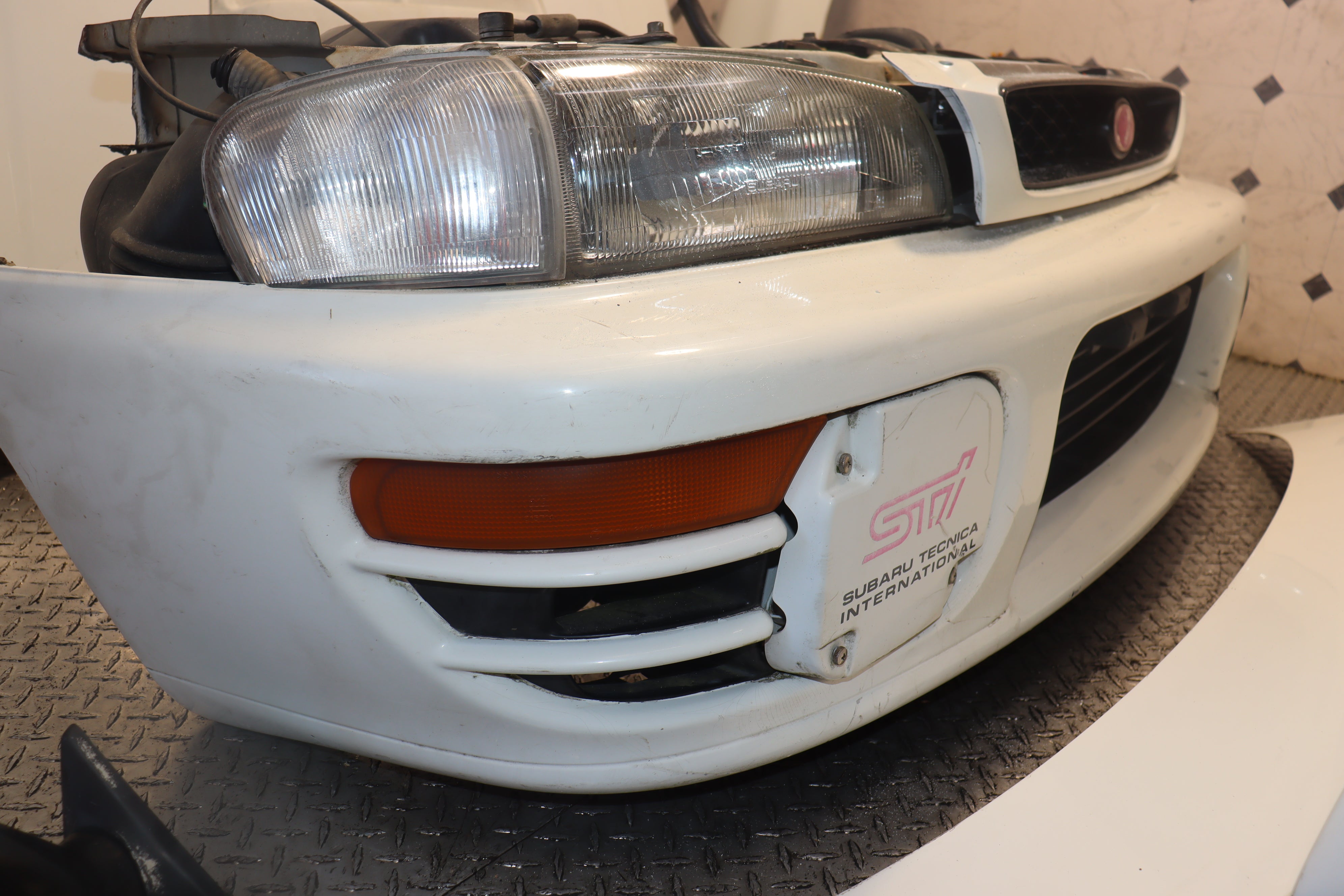 JDM 99-02 Subaru Impreza WRX GC8 Complete Front End Conversion Kit & Rear Parts - Upgrade for Rally Racing & Street Performance