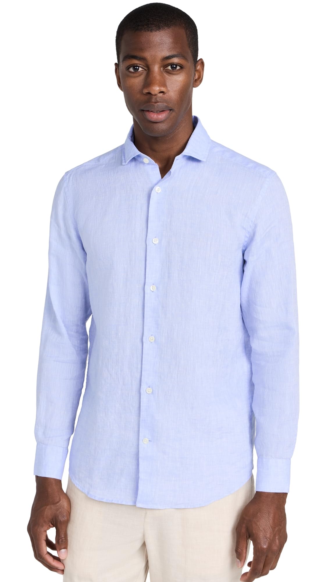 Premium Men's Antonio Linen Shirt - Breathable & Comfortable Summer Casual Wear for Outdoor Activities & Beach Vacations