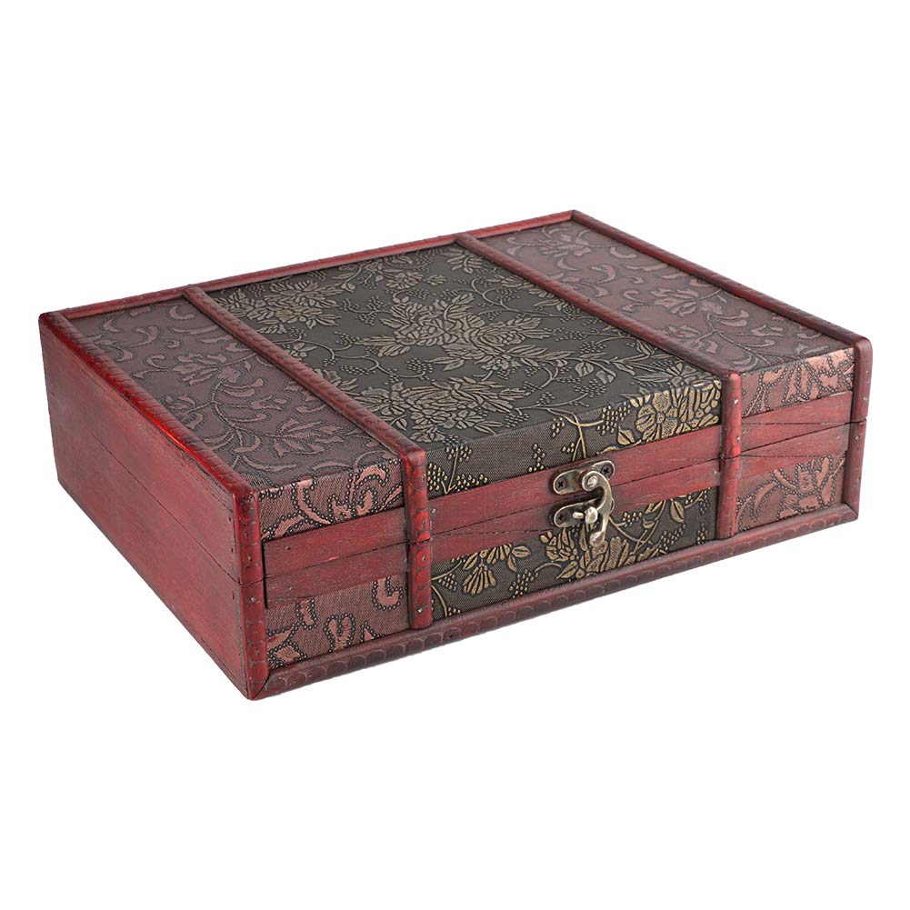 Large Capacity Jewelry Storage Box - Handcrafted Organizer for Bracelets, Rings & Necklaces - Perfect for Home, Travel & Gift Giving