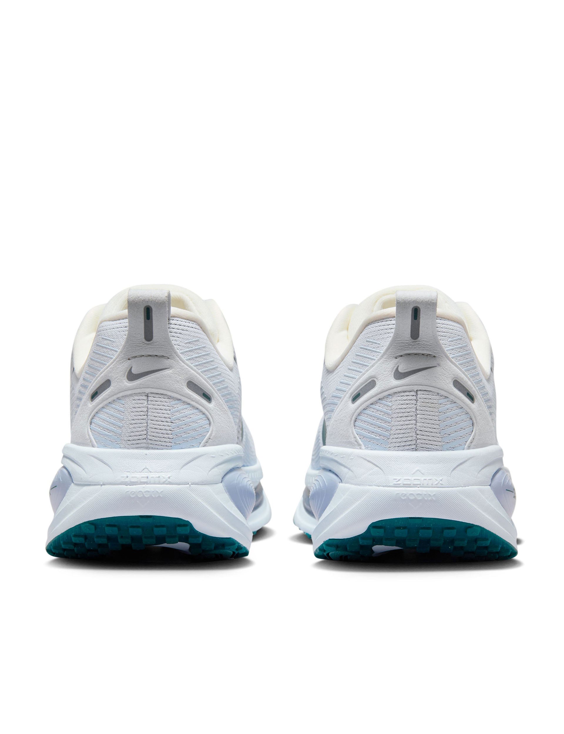 Nike Vomero 18 Running Shoes for Men & Women - Summit White/Blue Tint/Geode Teal - Lightweight Cushioned Sneakers for Road Running, Jogging & Gym Workouts