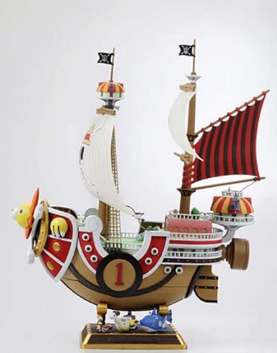Bandai One Piece Thousand Sunny New World Ver. Model Kit - Pirate Ship Building Set for Anime Fans & Collectors - Perfect for Display, Gifts & DIY Projects