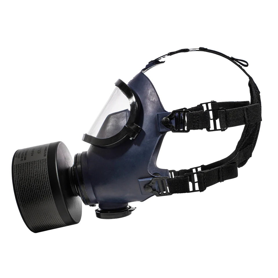 Mira Safety MD-1 Gas Mask - NIOSH Certified for CBRN Protection - Ideal for Emergency Preparedness, Industrial Safety & Survival Gear