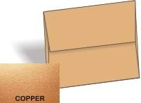 Stardream Metallic A2 Envelopes 4.375 x 5.75 Inches - Copper (Pack of 250) - Premium Business Stationery for Wedding Invitations, Greeting Cards & Professional Correspondence