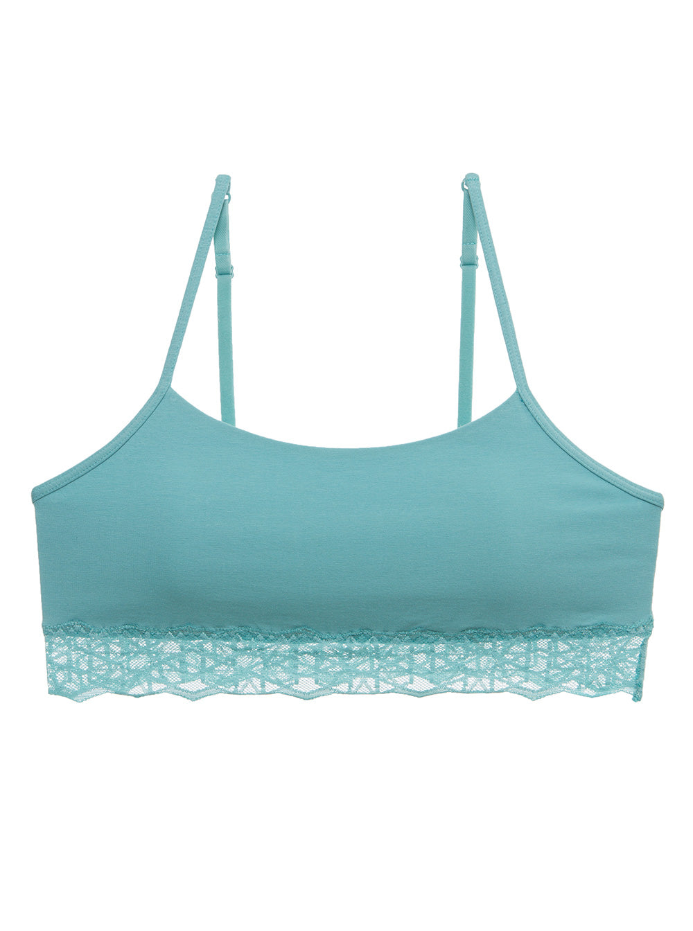 Avi Cotton Scoop Neck Tween Bralette for Girls - Soft Comfortable Training Bra - Perfect for School, Sports & Everyday Wear