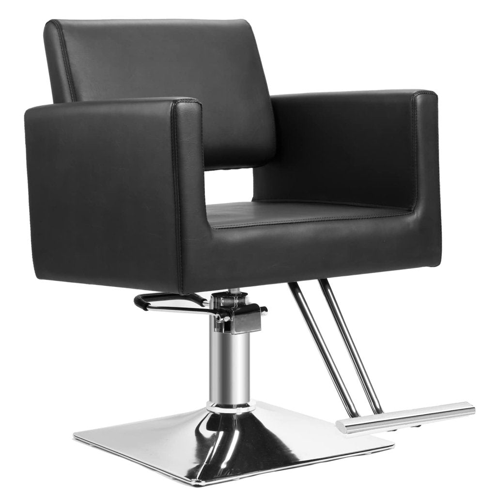 Greenlife Choice Adjustable Hydraulic Styling Chair with Footrest - Salon & Barber Styling Chair for Hairdressing, Makeup, Tattoo & Massage - SC 831
