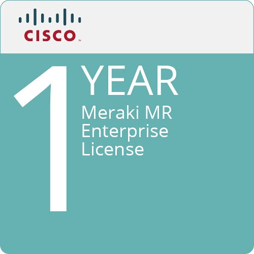 Cisco Meraki MR20 Cloud Managed WiFi Access Point with 1 Year Enterprise License - High Performance Wireless Networking for Offices, Schools & Smart Homes